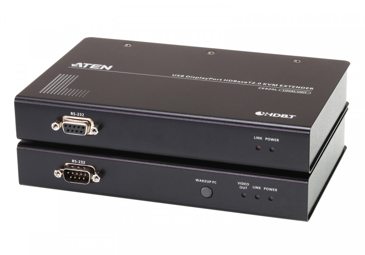 903467_1856098.jpeg Aten CE920 KVM & Data Switch with USB / DisplayPort / HDBaseT / Ethernet - Image 1