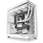 NZXT H6 Flow Gaming Midi Tower Κουτί Υπολογιστή με Πλαϊνό Παράθυρο Λευκό