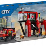 Klocki City 60414 Remiza strażacka z wozem strażackim