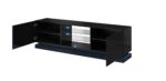 Cama TV cabinet QIU 200 MDF black gloss/black gloss - Image 3