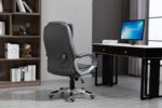 Activejet heated office chair with massage YK7304 grey - Image 20