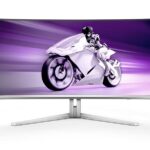 Philips QD-OLED HDR Curved UltraWide QD-OLED HDR Curved Monitor 48.9" 5120x1440 144Hz with 0.03ms GTG Response Time Silver