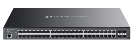 TP-LINK TL-SG3452XMPP Managed L2 PoE++ Switch with 48 Gigabit (1Gbps) Ethernet Ports and 4 SFP Ports