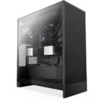 NZXT H7 Flow Gaming Midi Tower Computer Case with Side Window Black