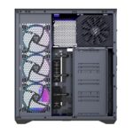 Modecom Volcano SPACE XL Gaming Full Tower Computer Case with Side Window and ARGB Lighting Black - Image 3