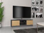 Topeshop RTV 120 ANTR/ARTIS TV stand/entertainment centre 2 shelves - Image 4