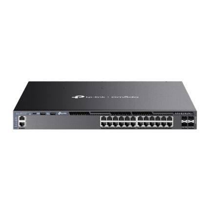TP-LINK SG6428XHP Managed L2 / L3 PoE+ Switch with 24 Ethernet Ports and 4 SFP Ports