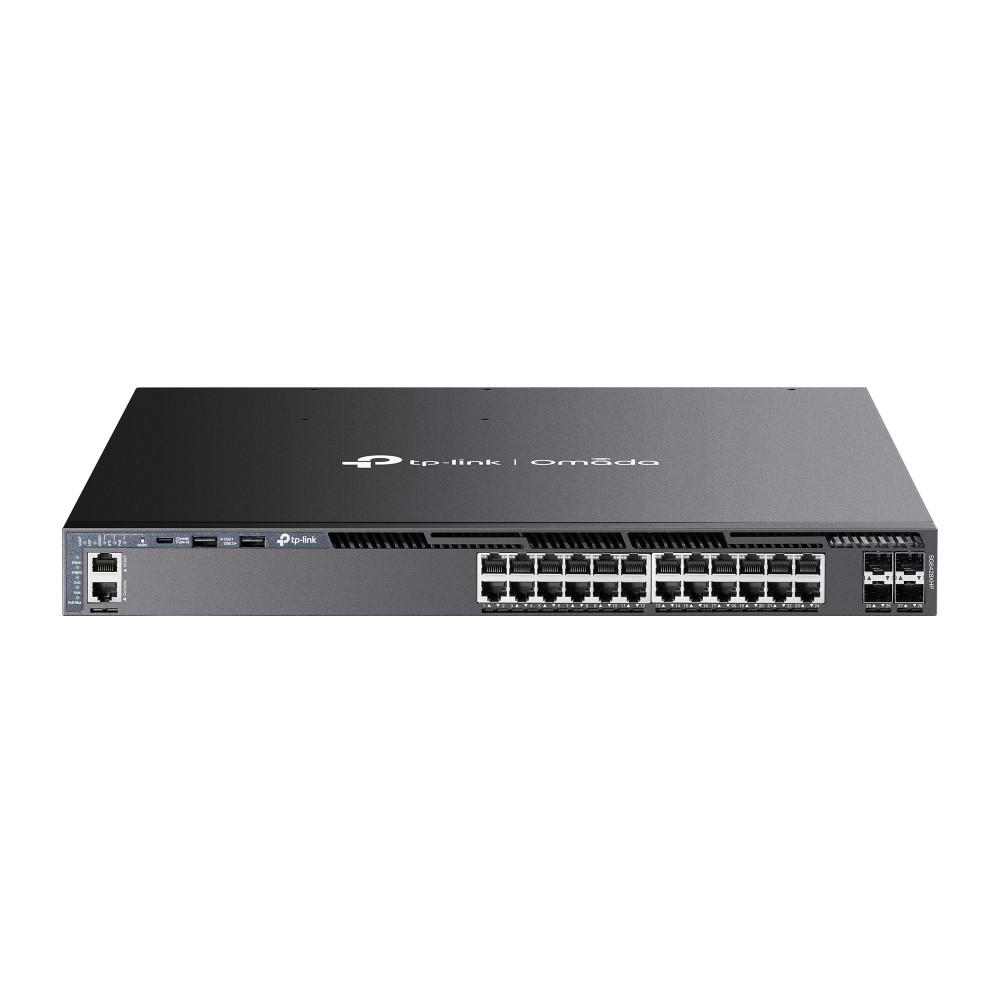 957488_1975732.jpeg TP-LINK SG6428XHP Managed L2 / L3 PoE+ Switch with 24 Ethernet Ports and 4 SFP Ports - Image 1