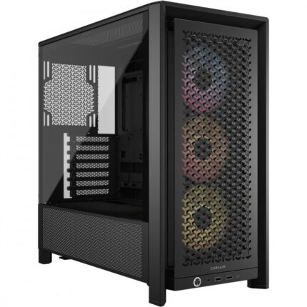 Corsair Frame 4000D RS Gaming Midi Tower Computer Case with RGB Lighting Black