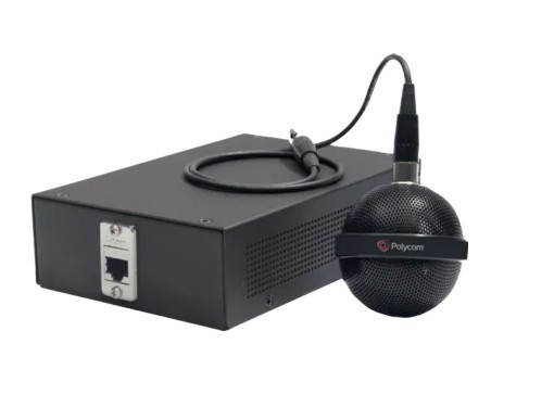 962732_1988578.jpeg Poly IP Ceiling Microphone G7500 Conference System Black - Image 1