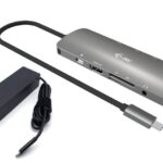 i-tec USB-C Docking Station with HDMI 4K Silver (C31NANOLANPD100)