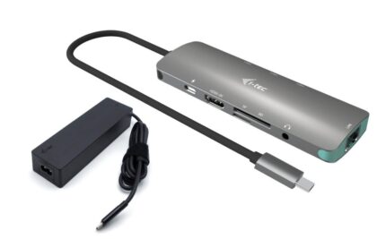 i-tec USB-C Docking Station with HDMI 4K Silver (C31NANOLANPD100)