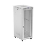 Rack Rack Installation Cabinet 19" 42U 800x1000 Gray Perforated Doors LCD Lanberg Flat Pack