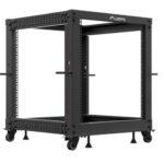 Lanberg Wall Mounted Rack Cabinet 12U Black