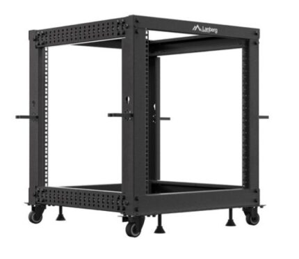 Lanberg Wall Mounted Rack Cabinet 12U Black