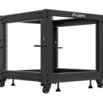 Lanberg Wall Mounted Rack Cabinet 9U Black