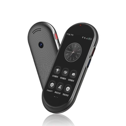 Translator Ai Maxcom Mtalk Mt100 Wi-Fi 4G SIM 4.1 Inch Display 1500 mAh Up To 6 Hours Battery Life Black