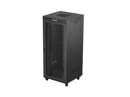 Lanberg Floor Rack Cabinet 19U Black