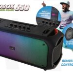 Rebeltec SoundBox 650 Bluetooth Speaker 80W with Radio Transparent
