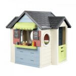 Smoby Multifunctional Kids Playhouse Garden Chef House with Kitchen Multicolored 124x132x135cm