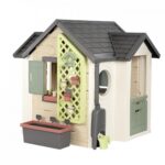Smoby Kids Garden Playhouse Life Garden with Kitchen Multicolored 132x128x135cm