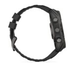 Garmin Fenix 8 Stainless Steel 51mm Waterproof Smartwatch with Heart Rate Monitor (Slate Grey With Black Silicone Band) - Image 10