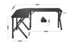 Gaming desk Huzaro Hero 6.3 Black - Image 5