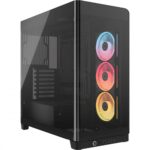 Corsair Frame 4500X LX-R RGB Gaming Midi Tower Computer Case with Side Window Black