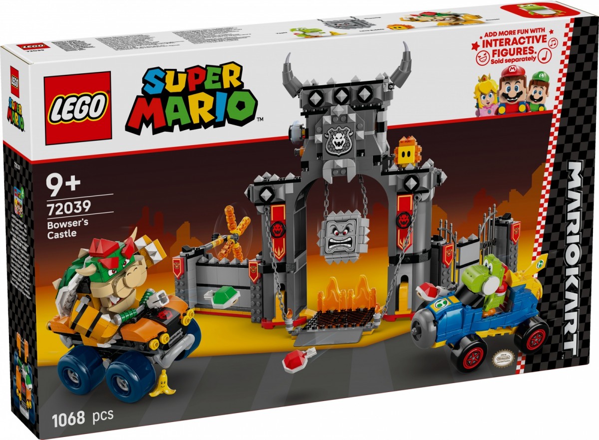 982787_2045644.jpeg LEGO Super Mario Bowser's Castle For 9+ Years 1068 Pieces - Image 1