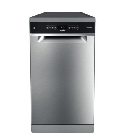 Whirlpool Ελεύθερο Πλυντήριο Πιάτων για 10 Σερβίτσια NaturalDry Π45xY85εκ. Inox