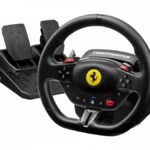Thrustmaster T98 Ferrari 296 GTB Steering Wheel with Pedals for PC / PS4 / PS5 with 240° Rotation