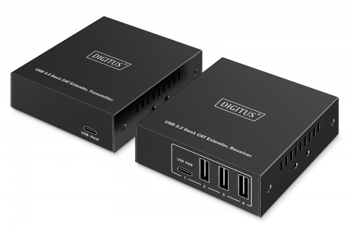 985521_2052220.jpeg Digitus USB Hub 4 Ports USB 3.2 with USB-C Connection - Image 1