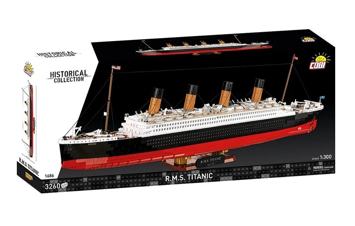 985900_2050235.jpeg Klocki R.M.S Titanic 3260 klocków - Image 1