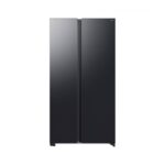 Samsung Side-by-Side Refrigerator 262lt Total NoFrost H178.4xW91.2xD72.6cm Black RS70F65QEFEO
