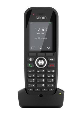 988970_2070990.jpeg Snom Dect M30 Cordless IP Phone Black - Image 1