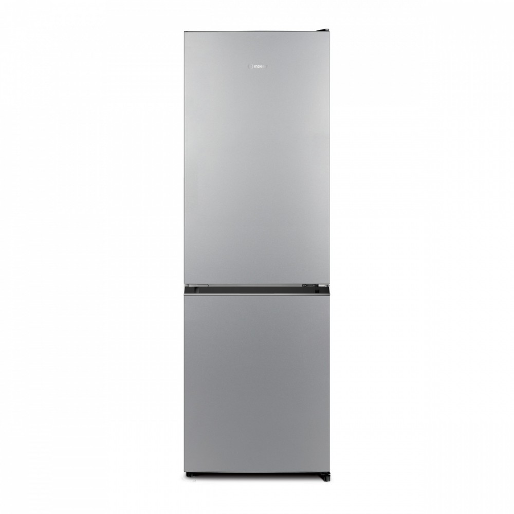988990_2095948.jpeg Indesit Fridge-Freezer 250lt NoFrost H180xW54xD57.6cm Inox INKF8251S4E - Image 1