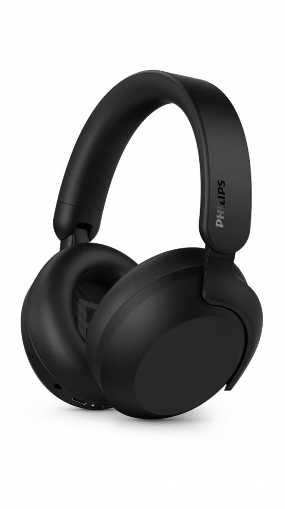 990602_2113775.jpeg Philips Wireless / Wired Over Ear Headphones Black - Image 1