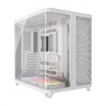 Corsair AIR 5400 RS-R ARGB Gaming Midi Tower Computer Case with White Side Window