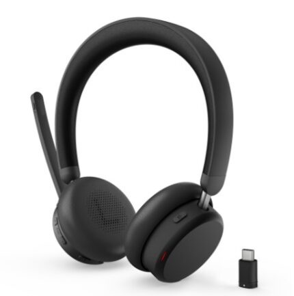 Lenovo Wireless On Ear Multimedia Headphone with Microphone USB-C 4XD1S19778