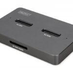 Digitus Docking Station για 2 Σκληρούς Δίσκους SATA με σύνδεση USB-C (DA-71546-1)