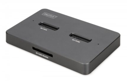 Digitus Docking Station για 2 Σκληρούς Δίσκους SATA με σύνδεση USB-C (DA-71546-1)