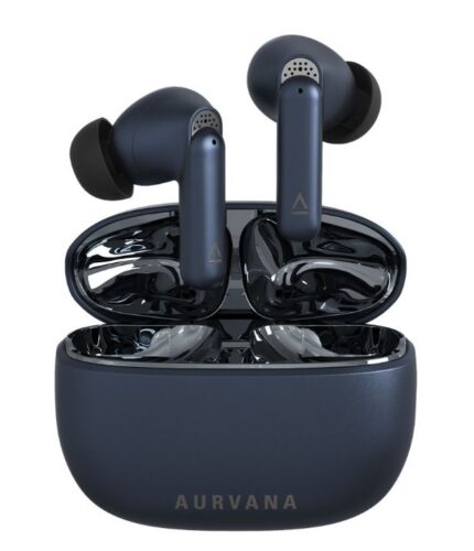 Creative Aurvana ACE In-ear Bluetooth Handsfree Ακουστικά με Θήκη Φόρτισης Μπλε