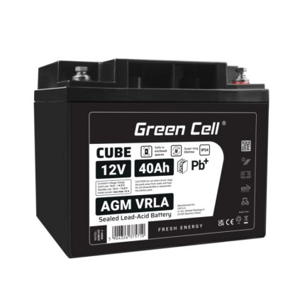 Akumulator AGM VRLA 12V 40Ah IP54