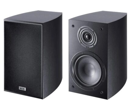 Heco Victa Elite 202 D1345800P Pair of Hi-Fi Speakers Bookself 65W 2 No of Drivers W17.5xD22.5xH29.2cm. Black