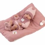 Llorens Juan Baby Doll Set with Baby Doll and Pillow 40 cm