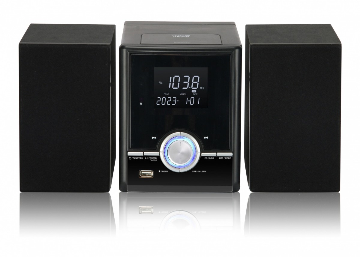 999135_2080168.jpeg Eltra Speakers Jowisz Bt Cd Usb Black - Image 1