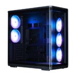 Zalman P60 Gaming Midi Tower Computer Case With Side Window Black