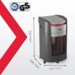 Rexel ShredMax AutoFeed+ 300M paper shredder  P5  300 sheets  25-litre waste bin - Image 10
