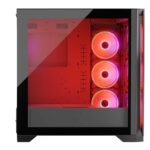 Modecom Expanse T Apex ARGB Gaming Midi Tower Computer Case with Side Window Black - Image 18