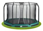 LTA Premium Ground Combo Outdoor Trampoline 427cm with Net - Image 4